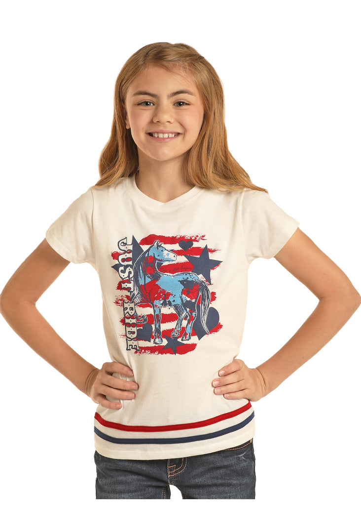 Girl's Rock & Roll Cowgirl T-Shirt #G3T5784