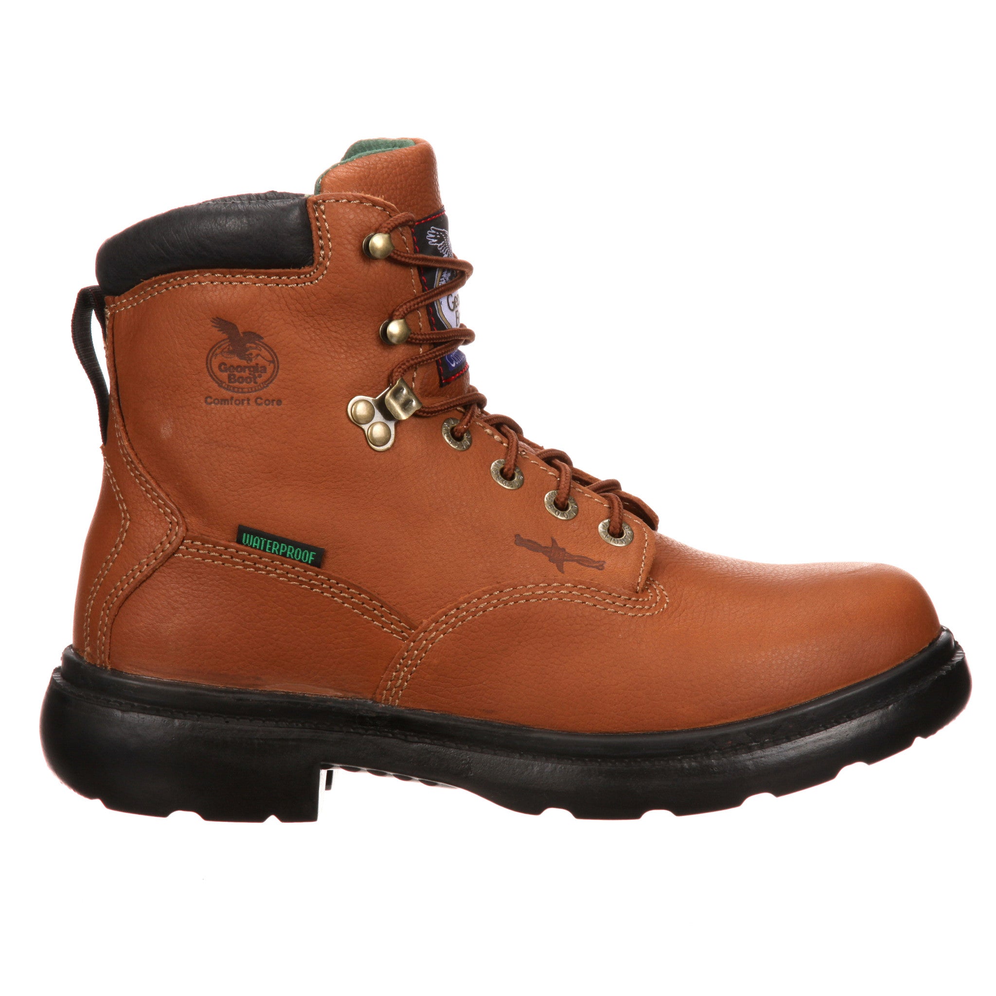 Georgia 6 inch Farm and Ranch Comfort Core Waterproof Boot- G6503 Brand New Georgia Farm and Ranch Waterproof Boots – Georgia Boot main image 4