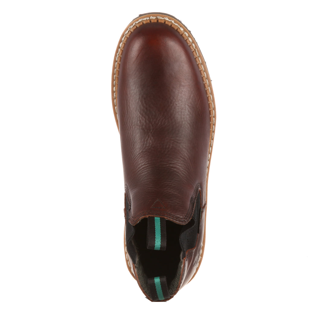 Men's Georgia Steel Toe Waterproof Giant High Romeo Work Boot #GR530