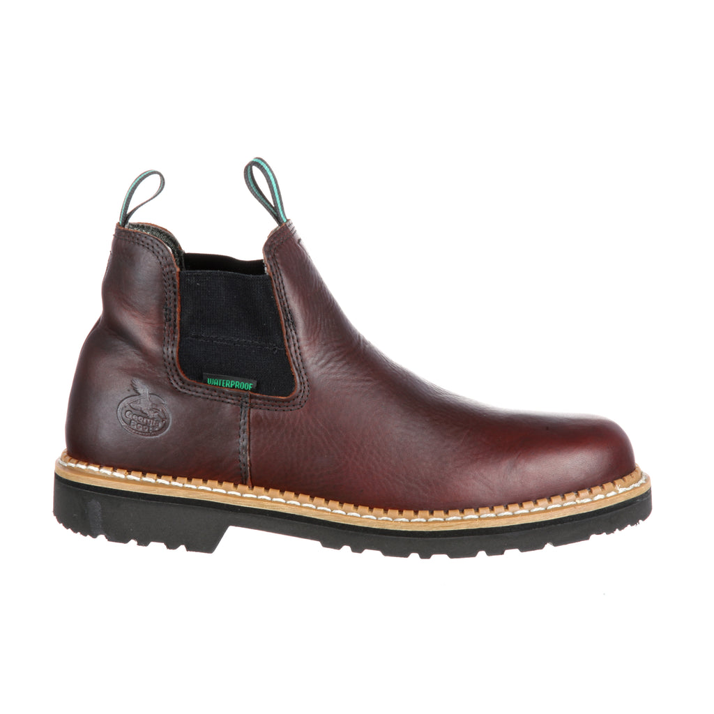 Men's Georgia Steel Toe Waterproof Giant High Romeo Work Boot #GR530