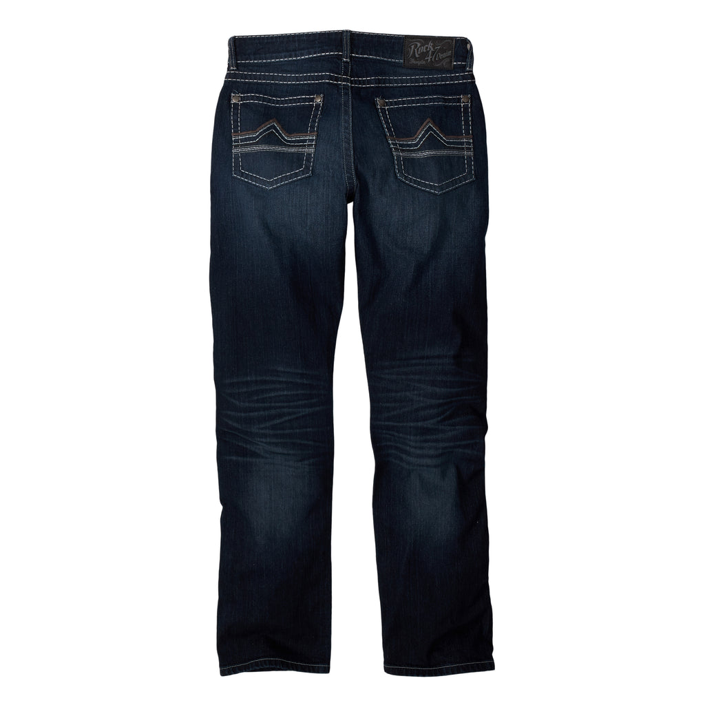 Men's Wrangler Rock 47 Slim Straight Jean #MRS47BW