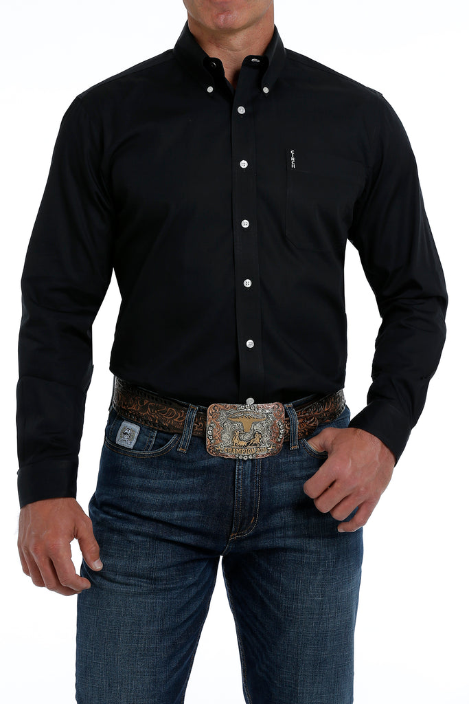 Men's Cinch Button Down Shirt #MTW1347019BLK