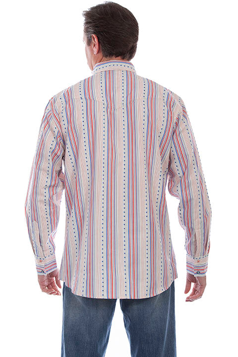 Men's Scully Snap Front Shirt #PS-253RWB