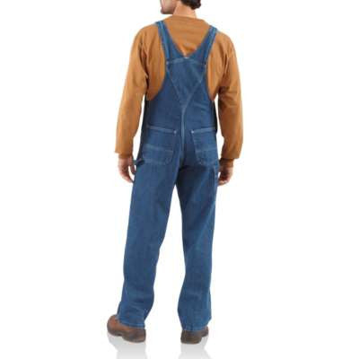 Men's Carhartt Unlined Denim Bib Overall #R07DST