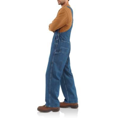 Men's Carhartt Unlined Denim Bib Overall #R07DST