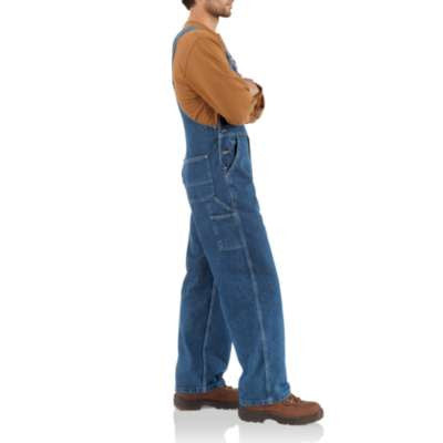 Men's Carhartt Unlined Denim Bib Overall #R07DST