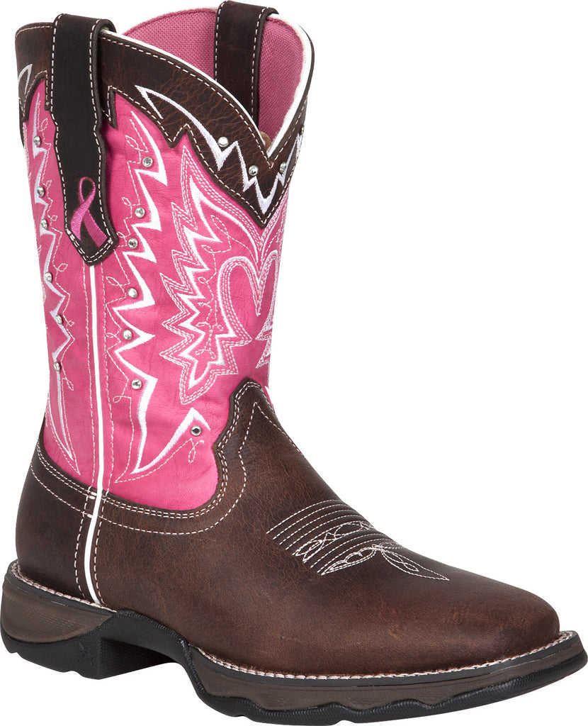 Women's Durango Lady Rebel Benefiting Stefanie Spielman Boot #RD3557