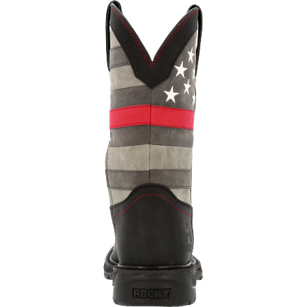 Men's Rocky Red Line Western Boot #RKD0088-C