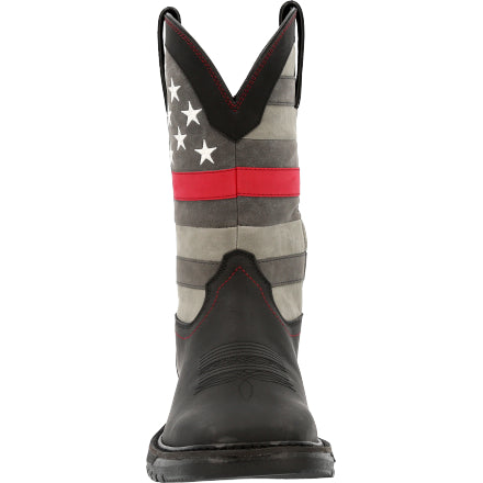 Men's Rocky Red Line Western Boot #RKD0088-C