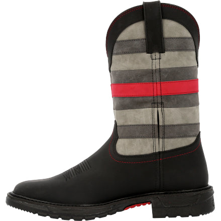 Men's Rocky Red Line Western Boot #RKD0088-C