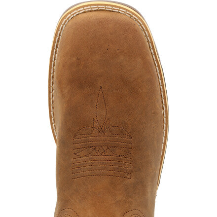 Men's Rocky Brown Waterproof Western Boot #RKW0366