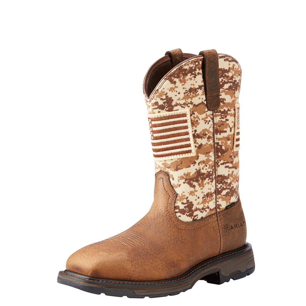 Ariat workhog store h20 steel toe