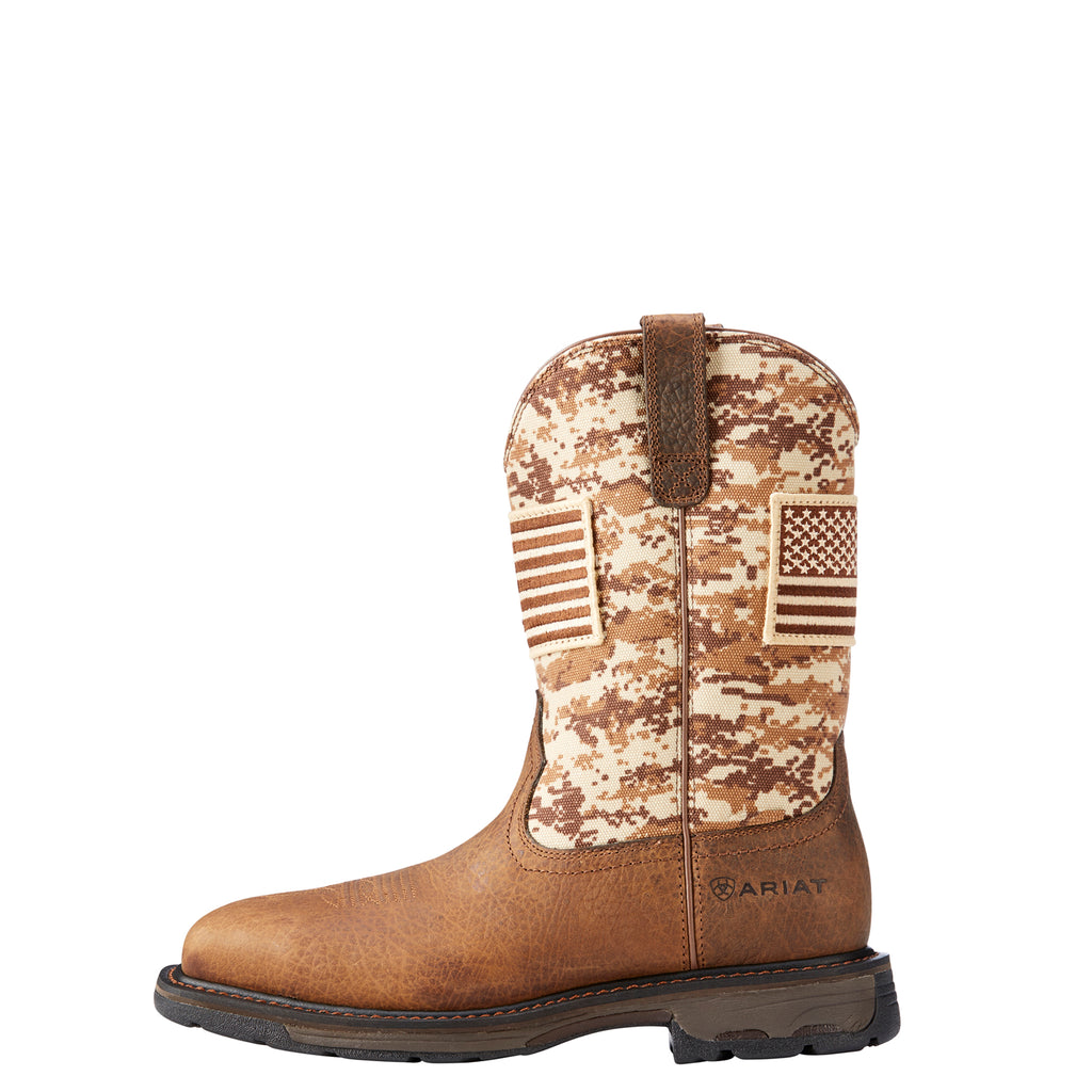 Men's Ariat WorkHog Patriot Work Boot #10023100