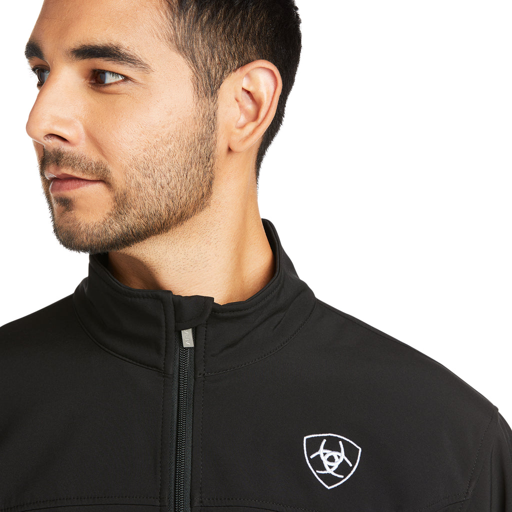 Men's Ariat Team Softshell Mexico Water Resistant Jacket #10031424