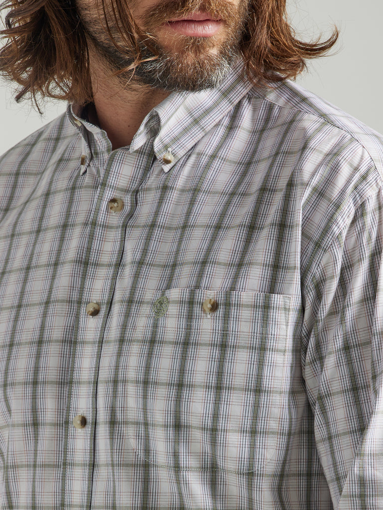 Men's Wrangler George Strait Button Down Shirt #112324876X