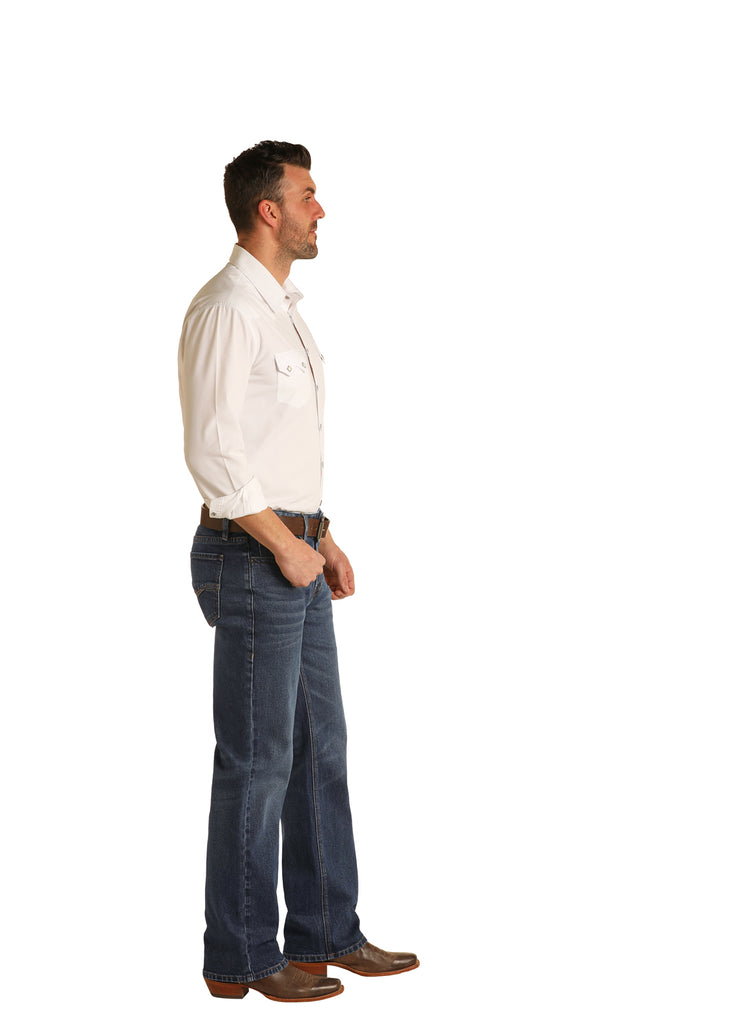 Men's Rock & Roll Cowboy Reflex Double Barrel Vintage 46 Jean #M0S1794-C