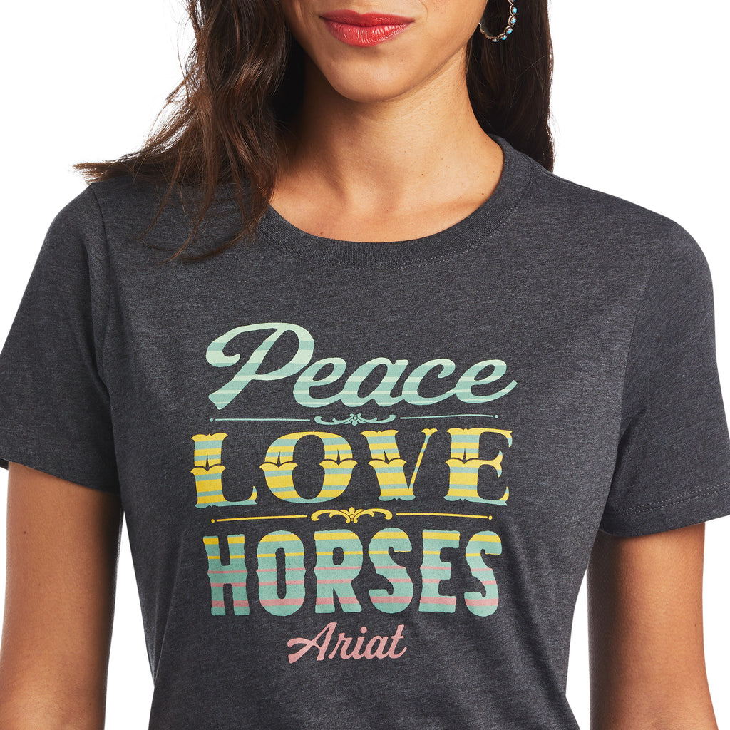 Women's Ariat Peace T-Shirt #10040960-C