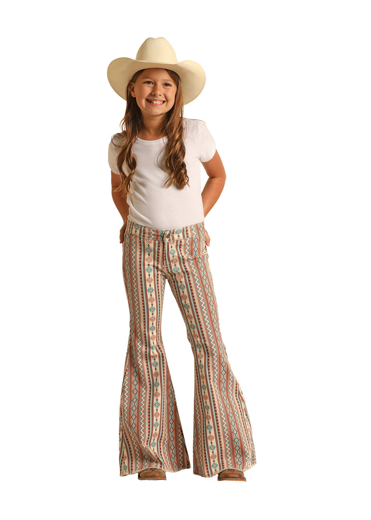 Y2K Does 70s Purple Hippie Bell Bottoms - Medium, 30.5