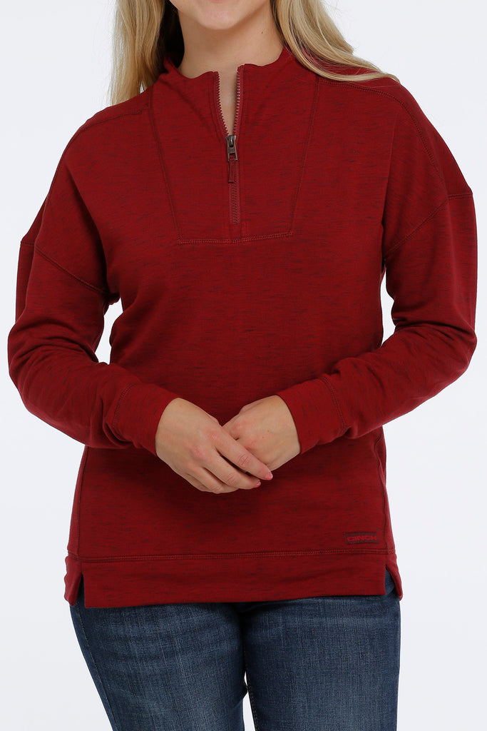 Women's Cinch French Terry Pullover #MAK7897001