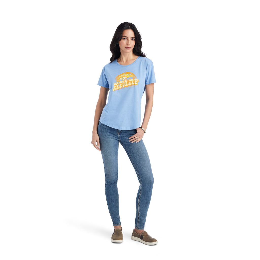 Women's Ariat Sunset Arc T-Shirt #10042719-C