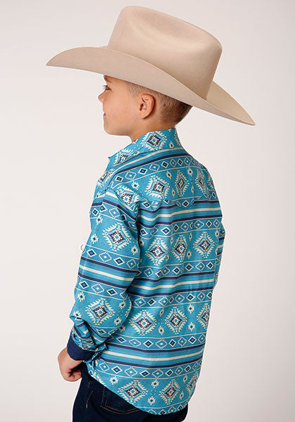 Boy's Roper Snap Front Shirt #03-030-0067-4018