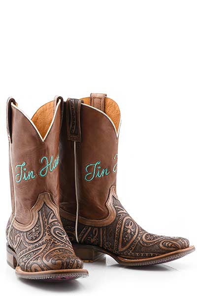 Women's Tin Haul Paisley Queen Western Boot #14-021-0007-1473