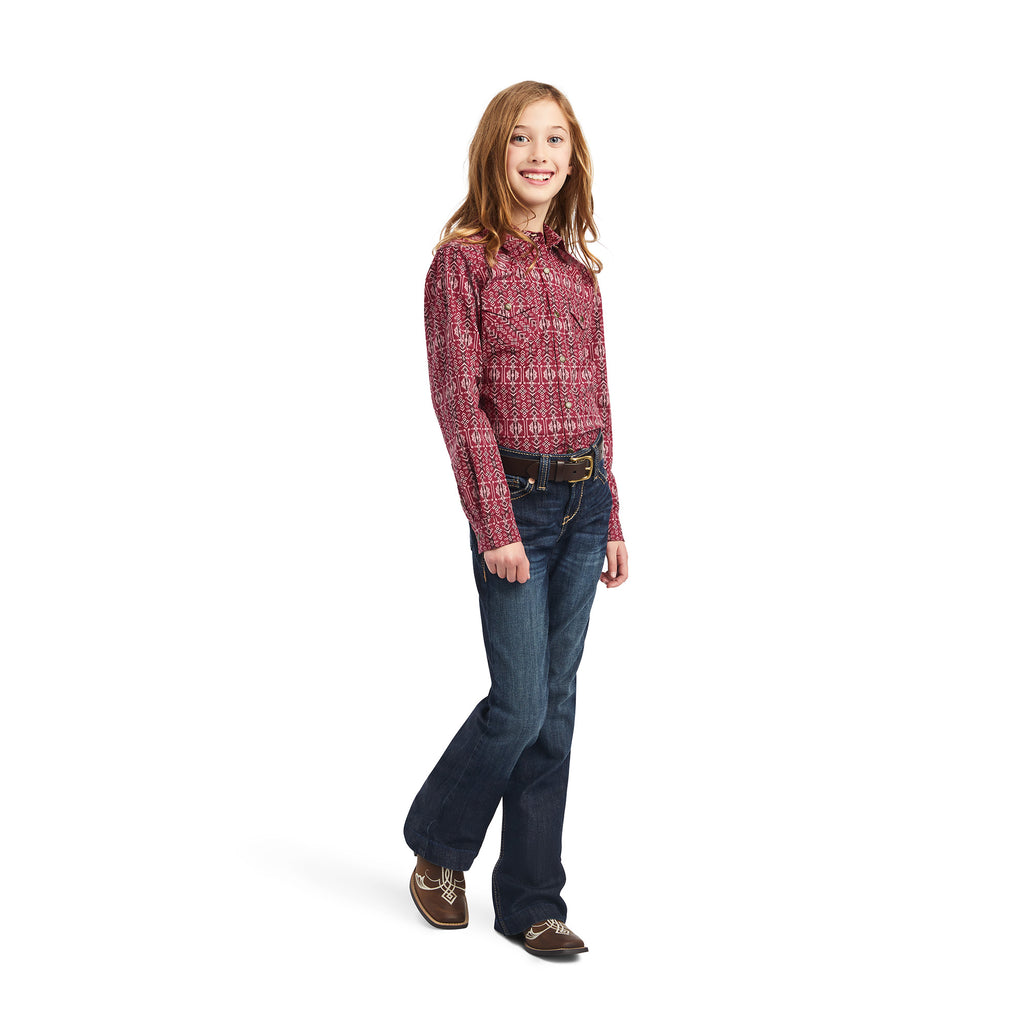 Girl's Ariat REAL Alma Snap Front Shirt #10042241