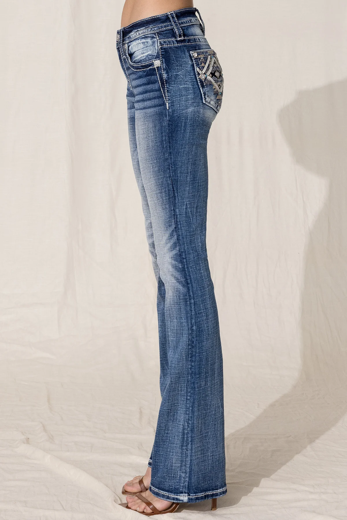 Women's Miss Me Boot Cut Jean #M3928B