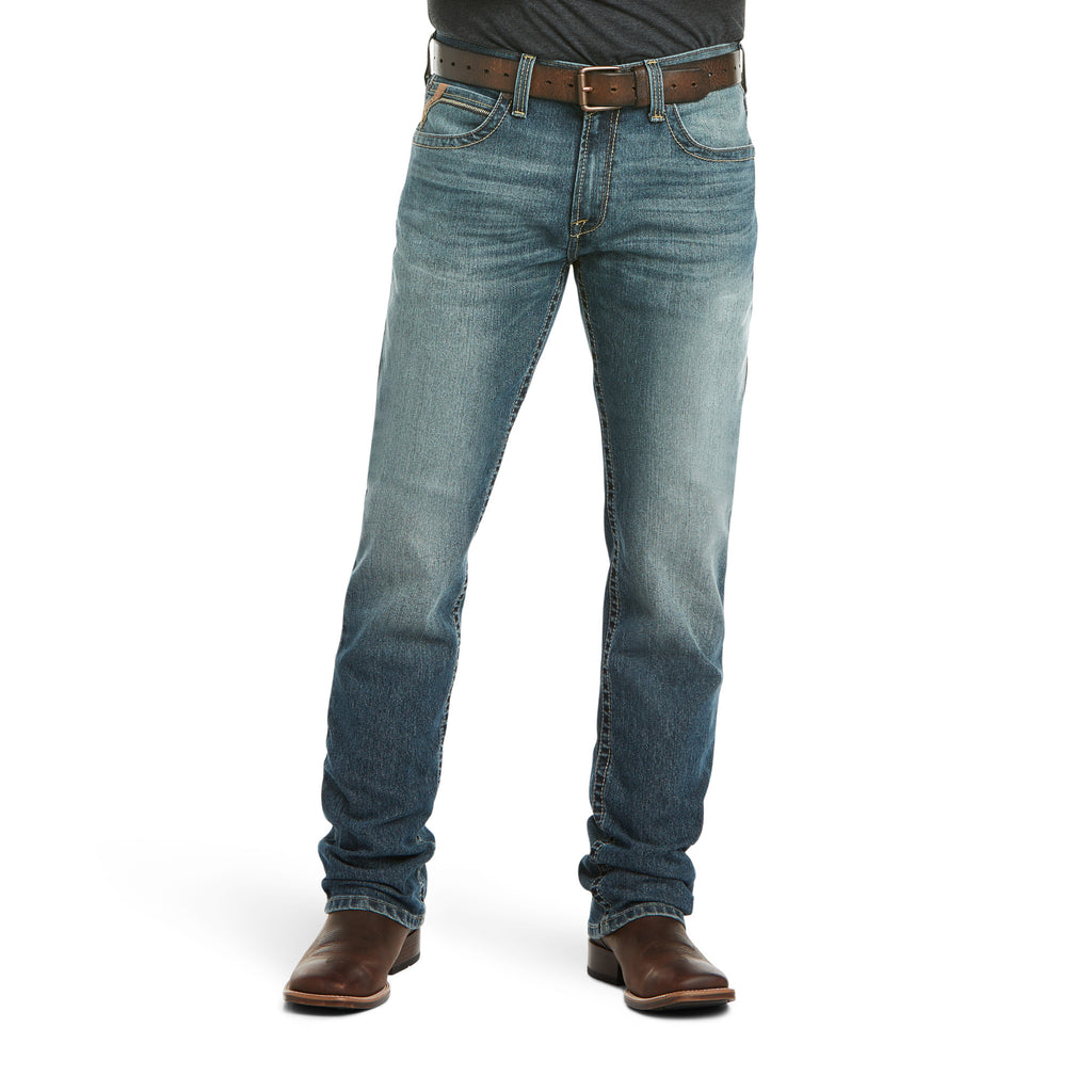 Men's Ariat M4 Low Rise Stretch Stockton Stackable Straight Leg Jean #10034632-C