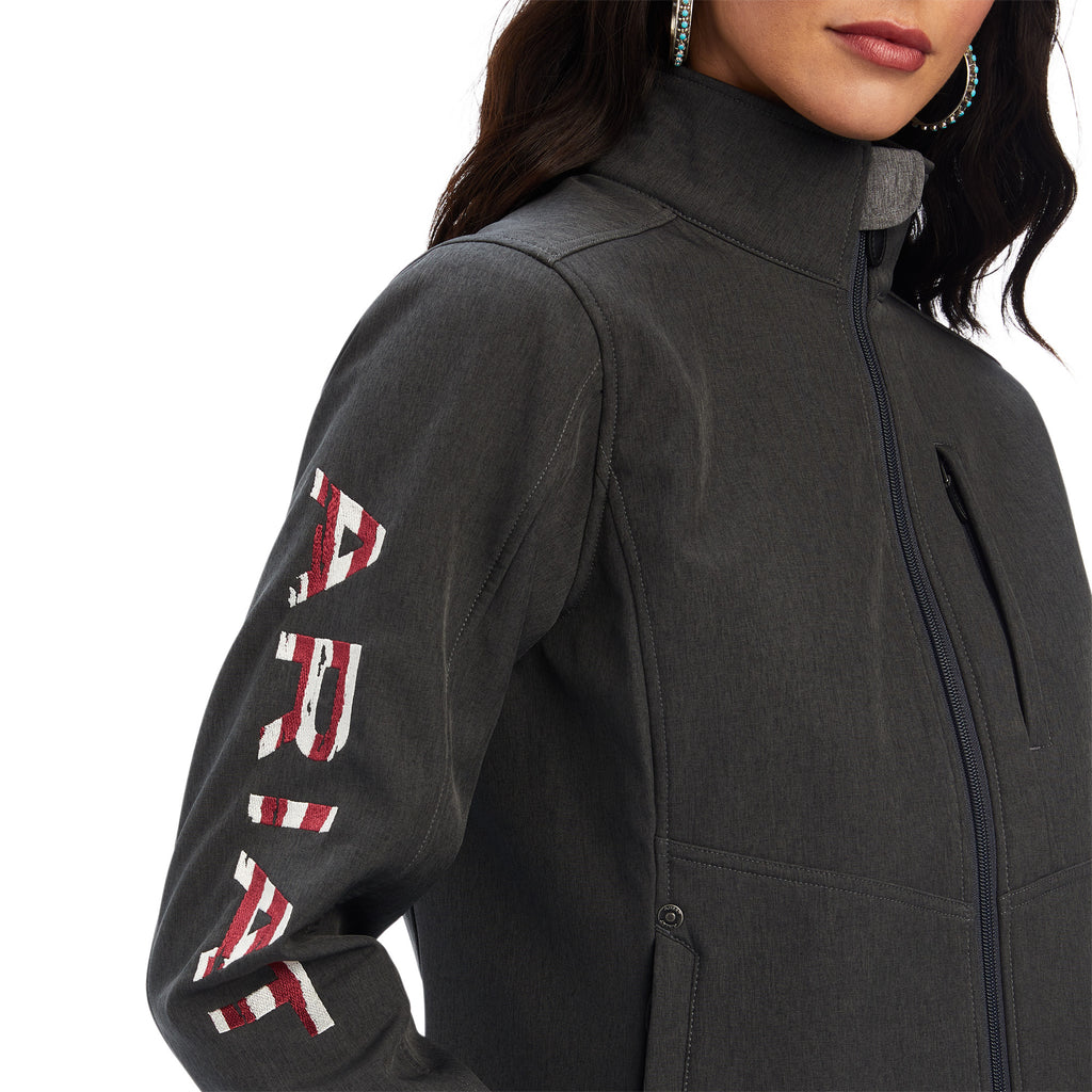 Women's Ariat Team Patriot Softshell Jacket #10041438X-C
