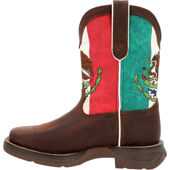 Youth's Durango Mexican Flag Western Boot #DBT0243Y