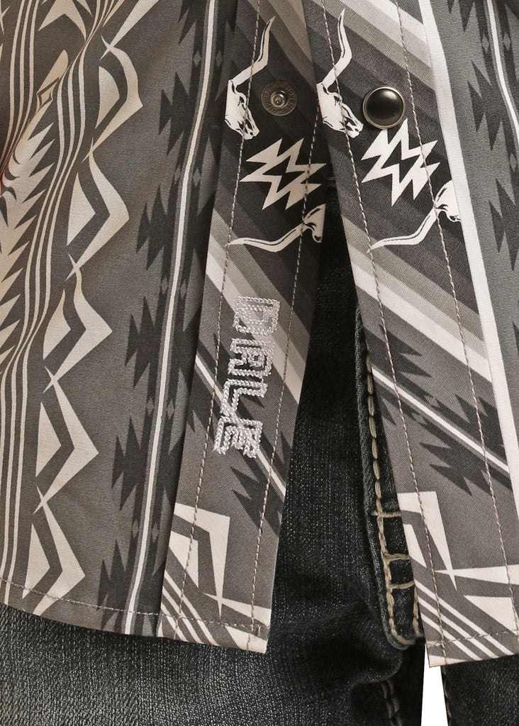 Boy's Rock & Roll Cowboy Snap Front Shirt #RRBSOSR08T