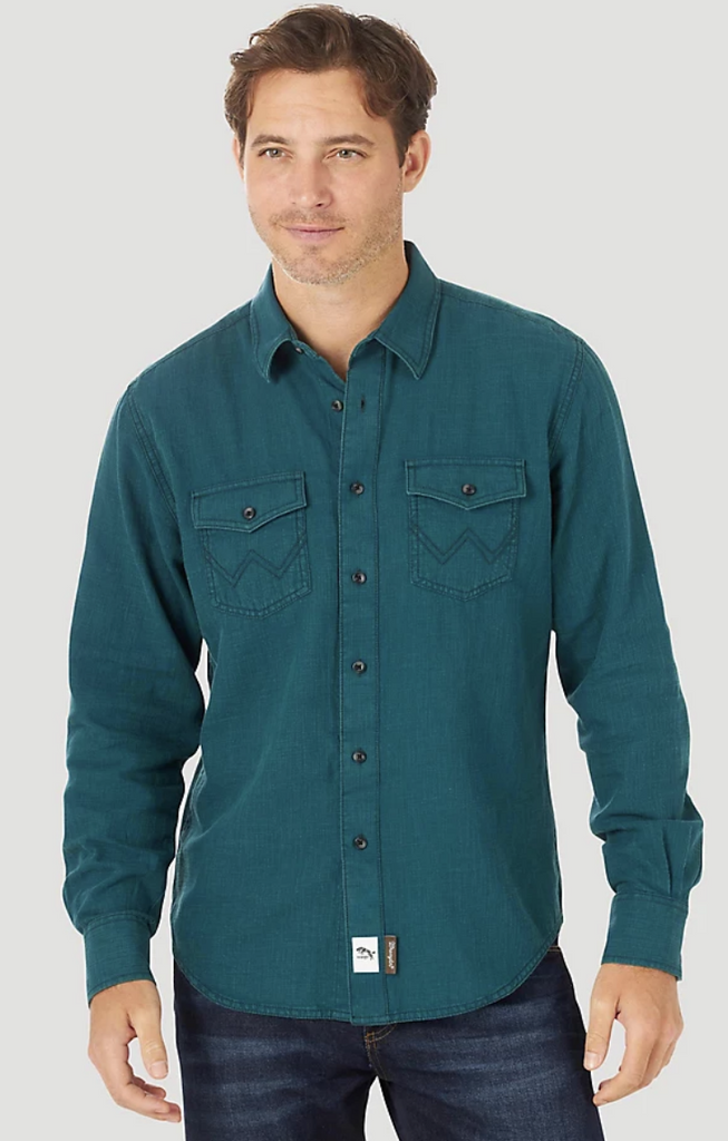 Men's Wrangler Retro Button Down Shirt #112317206X