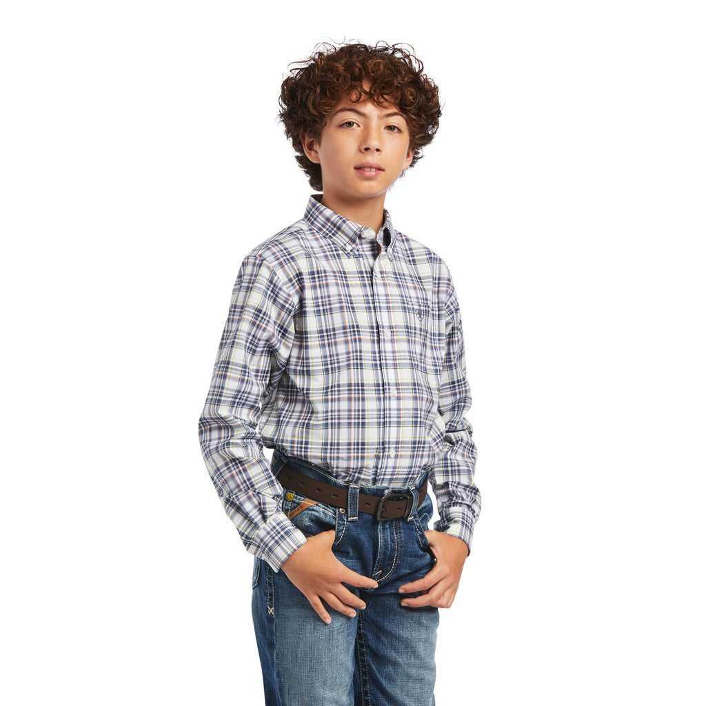 Boy's Ariat Pro Series Brady Classic Fit Button Down Shirt #10040793-C