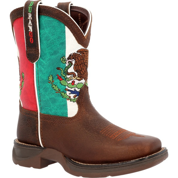 Children's Durango Mexican Flag Western Boot #DBT0243C