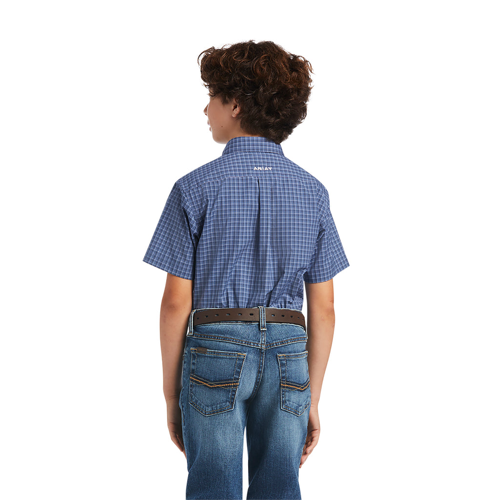 Boy's Ariat Pro Series Bryson Classic Fit Button Down Shirt #10040792