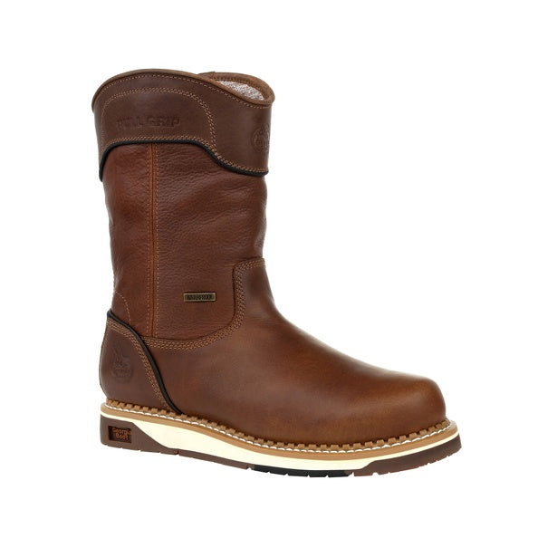 Men's Georgia AMP LT Wedge Steel Toe Waterproof Work Boot #GB00517-C