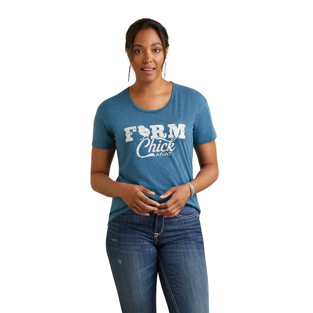 Women's Ariat Farm Life T-Shirt #10042792-C