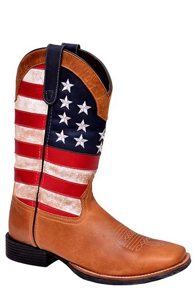 Men's Roper Patriotism Western Boot #09-020-0905-2918