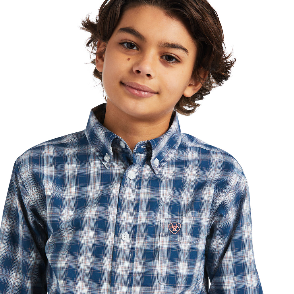 Boy's Ariat Pro Series Taj Classic Fit Button Down Shirt #10039515