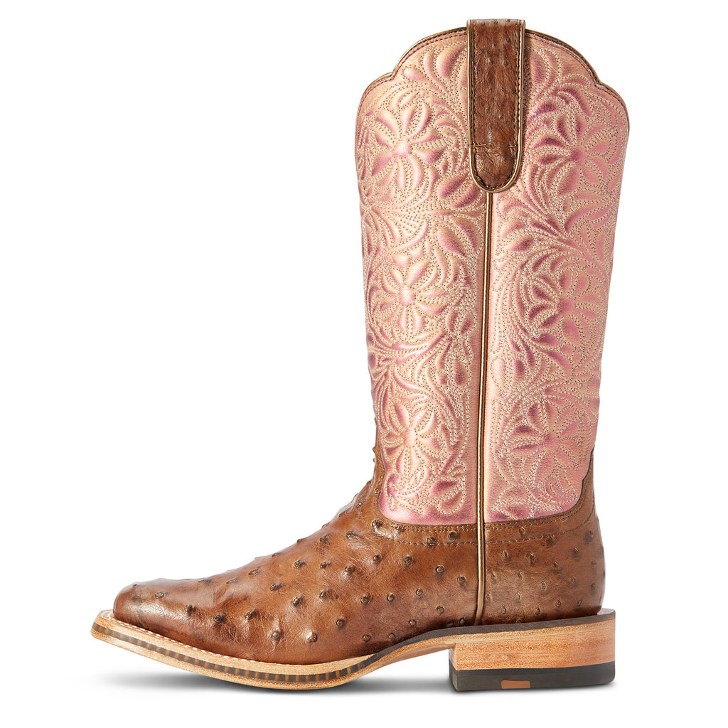 Women's Ariat Donatella Ostrich Western Boot #10042383