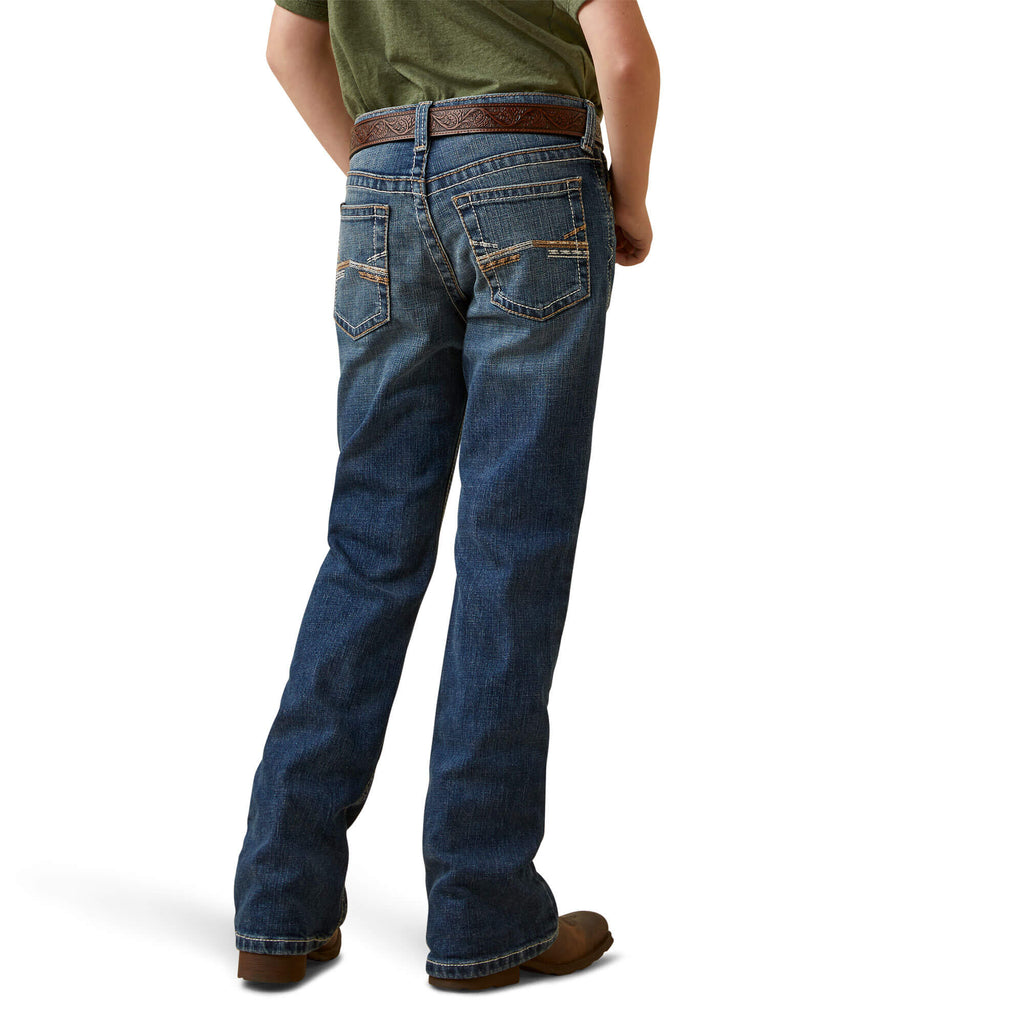 Boy's Ariat B4 Relaxed Rafael Boot Cut Jean #10043180