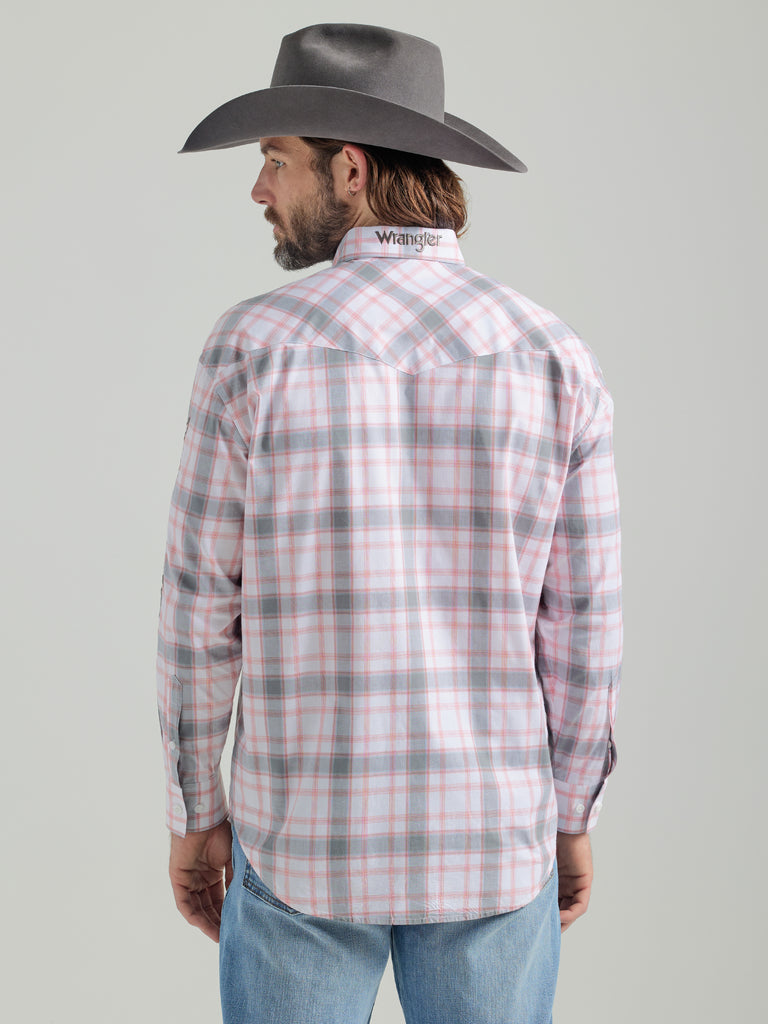 Men’s Wrangler Logo Button Down Shirt #112324695-C