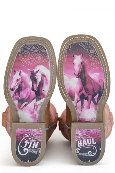 Children's Tin Haul Split Horse Western Boot #14-018-0077-0870