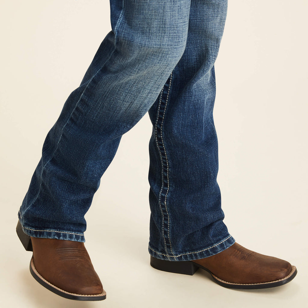 Boy's Ariat B4 Relaxed Rafael Boot Cut Jean #10043180