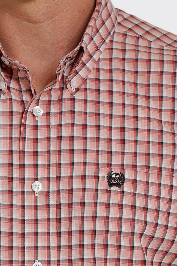 Men's Cinch Button Down Shirt #MTW1105356PNK