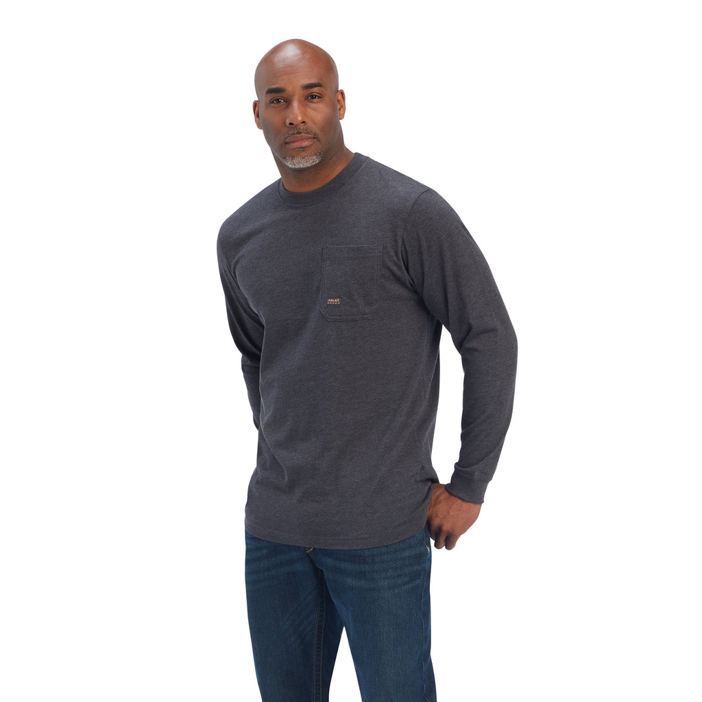 Men's Ariat Rebar Cotton Strong American Raptor T-Shirt #10041422