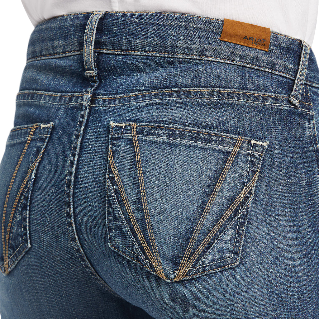 Women's Ariat Slim Trouser Daphne Wide Leg Jean #10041106