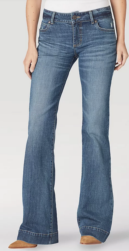 Women's Wrangler Retro Mae Wide Leg Trouser Jean #112321492