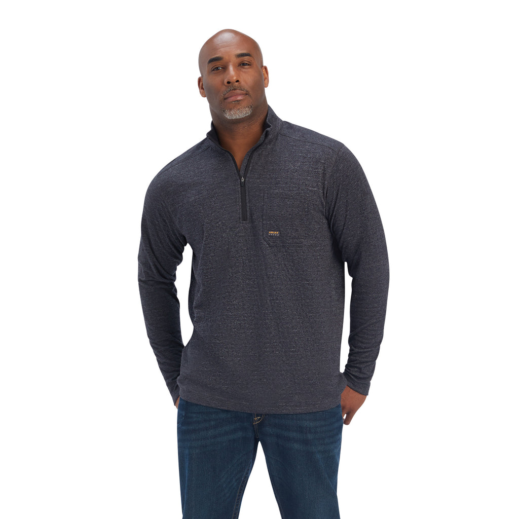 Men's Ariat Rebar Foundation 1/4 Zip Shirt #10041415